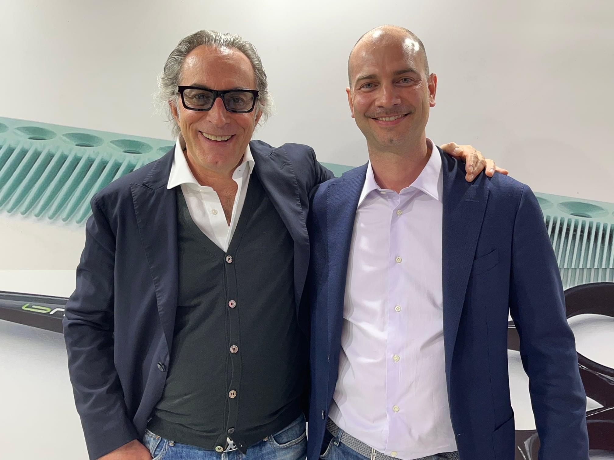 Roberto Mazzardi con Luca Masper