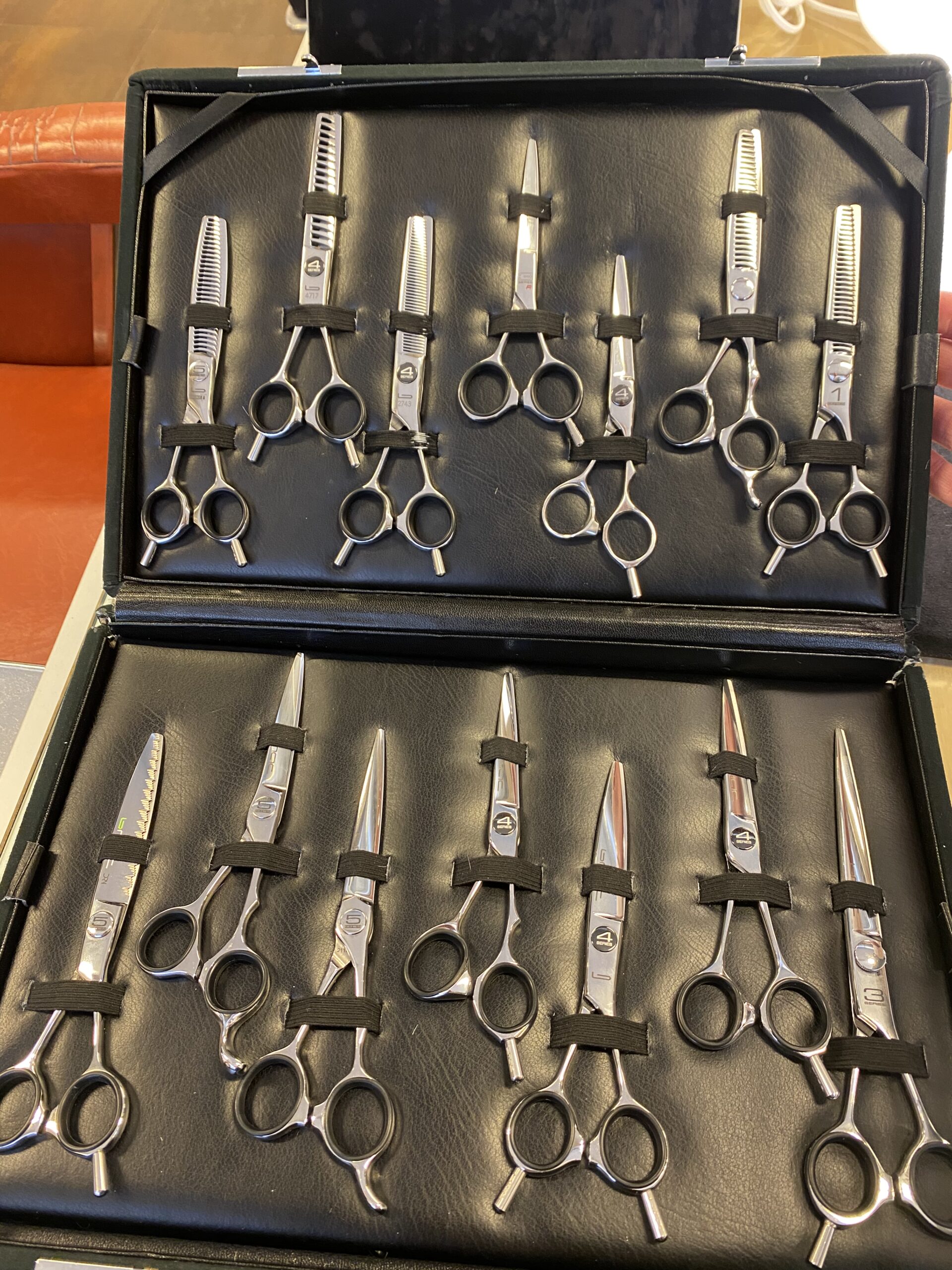 Valigetta Bmac Scissors aperta